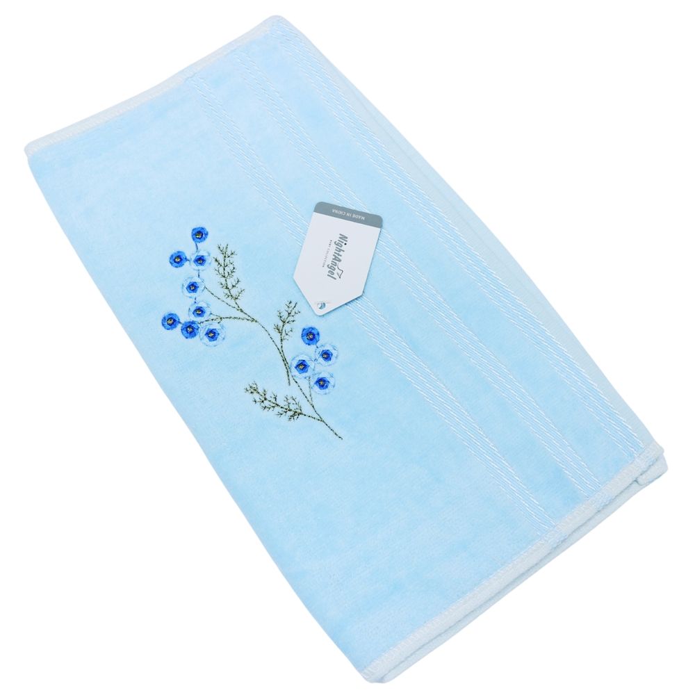 Night Angel - Baby Towel Cotton Floral