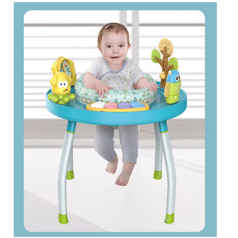 Little Angel Baby Activity Jumper 3-In-1 Activity Center - Blue