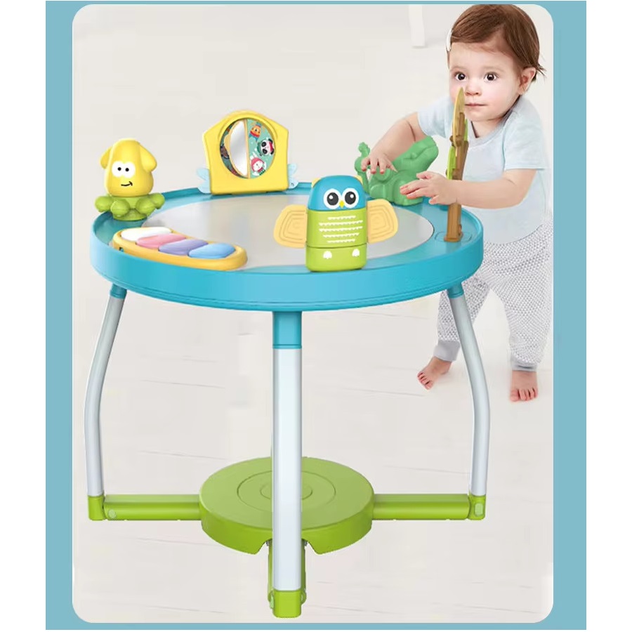 Little Angel Baby Activity Jumper 3-In-1 Activity Center - Blue