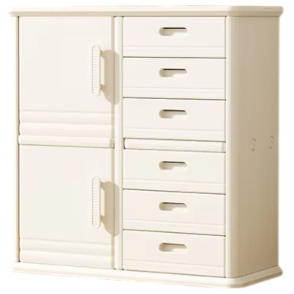 Little Angel - Baby Nursery Cabinet With Drawers & Shelves - Beige