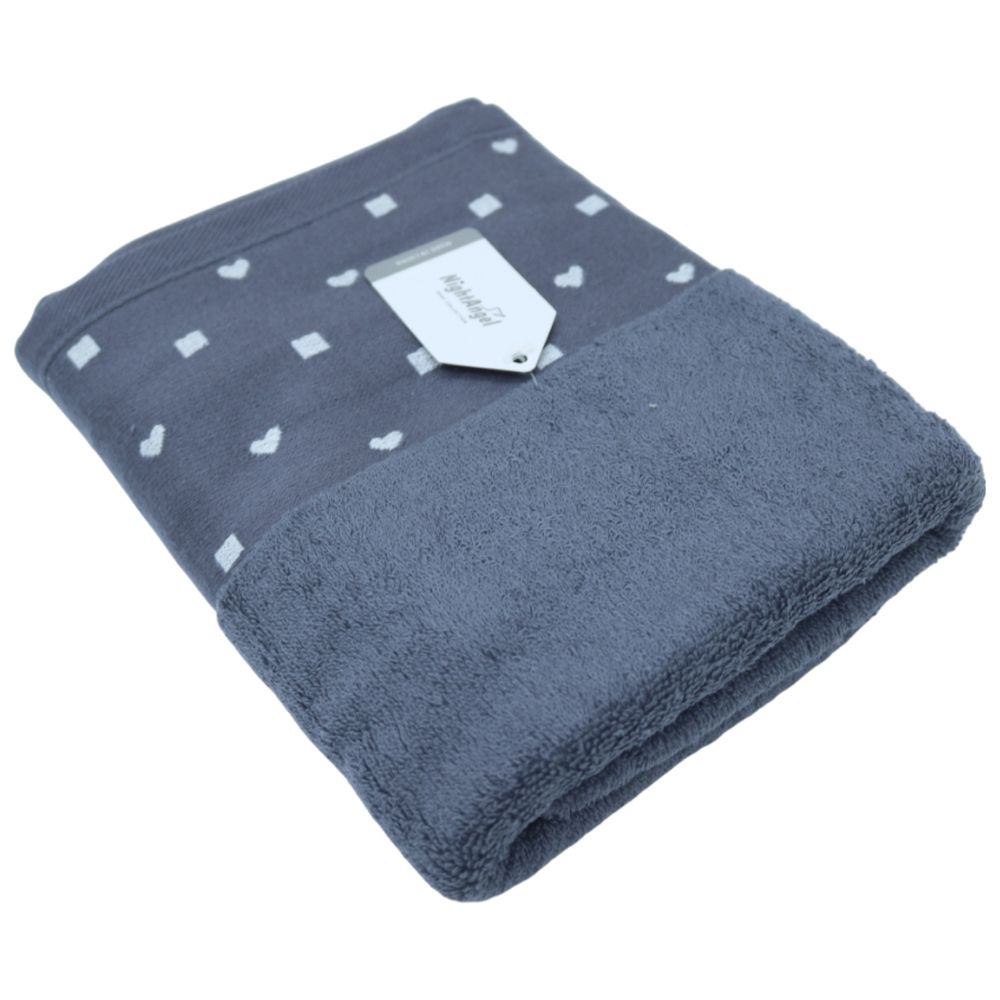 Night Angel - Baby Towel Cotton Heart