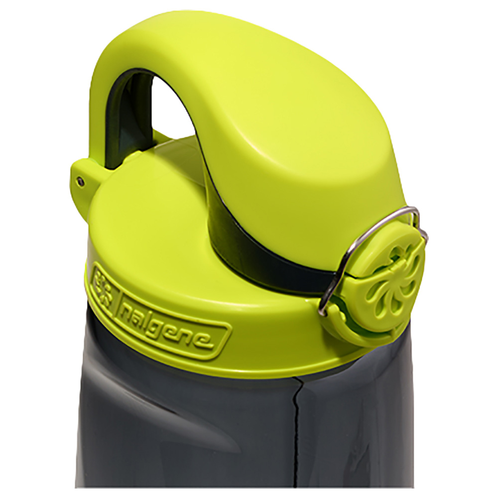 Nalgene - 'On The Fly' Tritan Bottle Charcoal With Lime Spout Sustain - 700ml