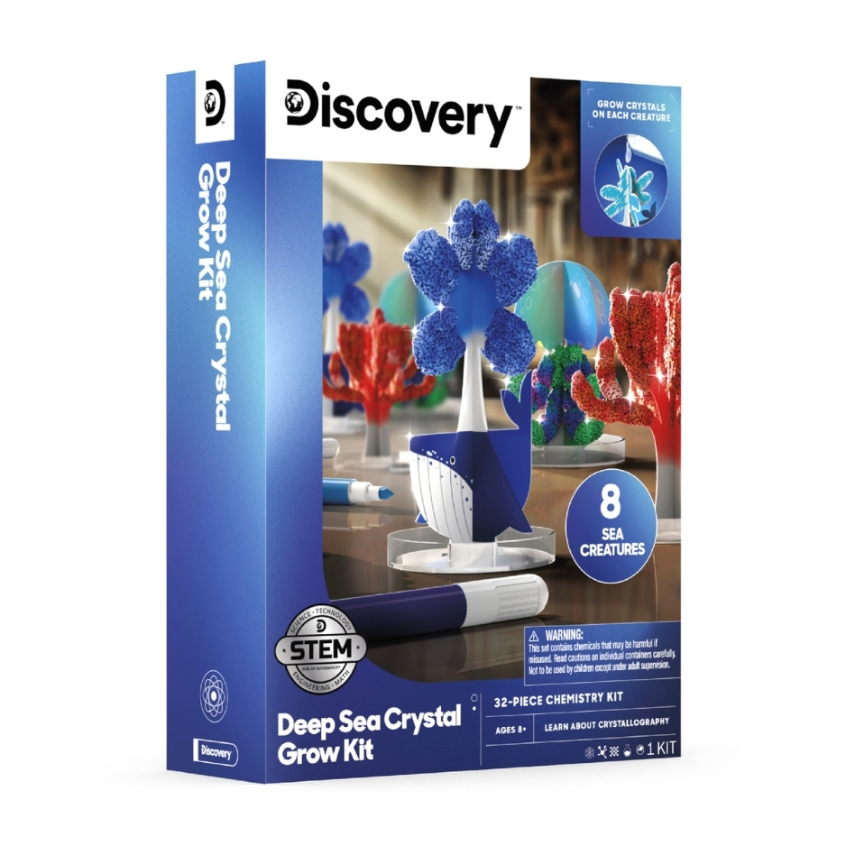 Discovery -  Crystal Sea Creations Chemistry Kit - 32pcs