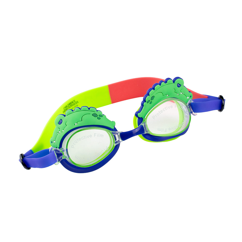 Bling2o - Kids Swim Goggles - Gator Royal Blue
