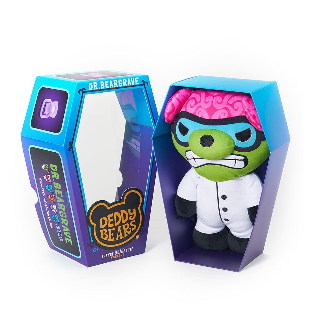 Deddy Bears - Dr. Beargrave Creepy Soft And Cuddly Plush Toy - Large