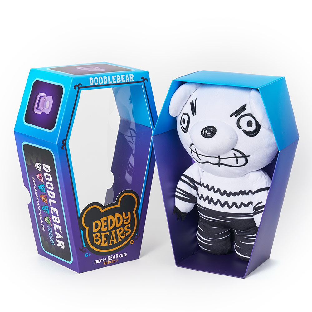 Deddy Bears - Doodlebear Quirky Soft And Cuddly Plush Toy - Large