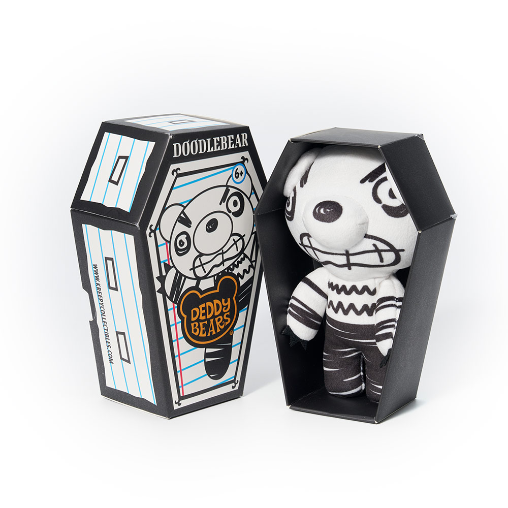 Deddy Bears - Doodlebear Quirky Soft And Cuddly Plush Toy