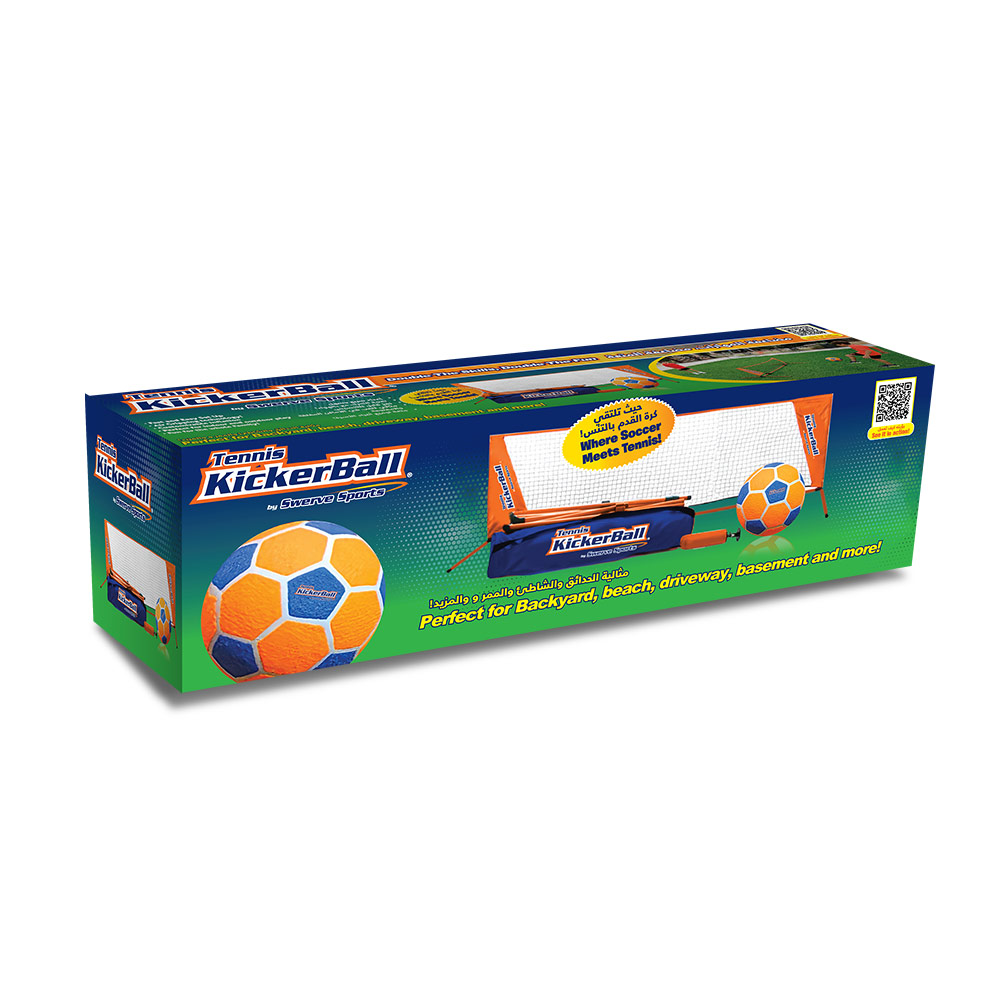 KickerBall Soccer Tennis Set - Orange