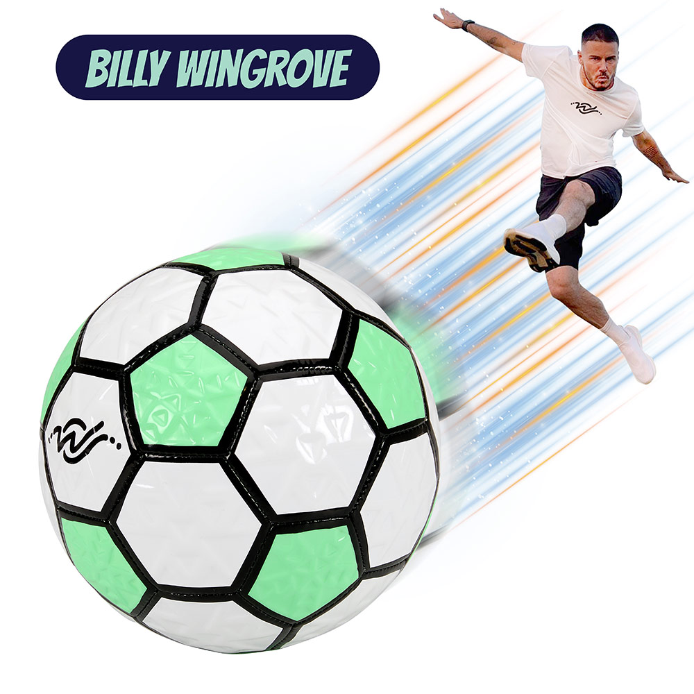 Wingrove - Sports Creations Power Ball Football - Size 4 - Green