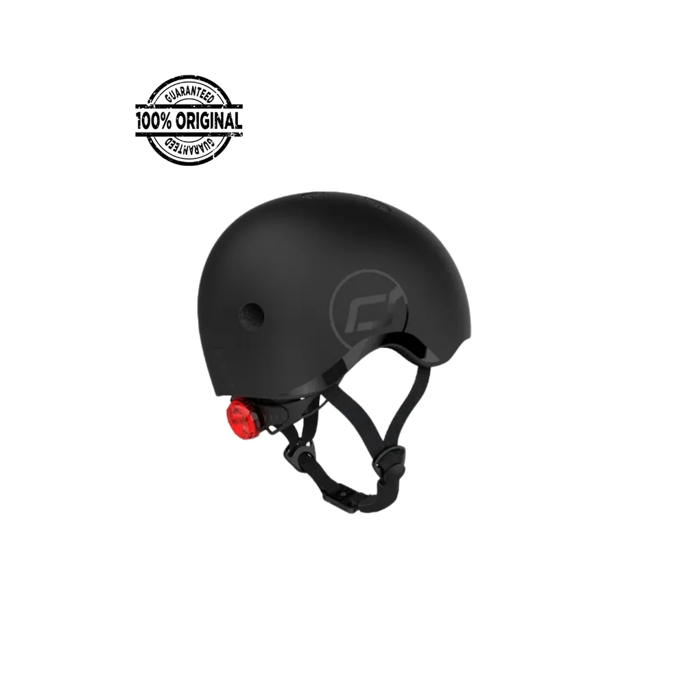 Scoot & Ride - Adjustable Baby Safety Helmet - Black - XXS-S