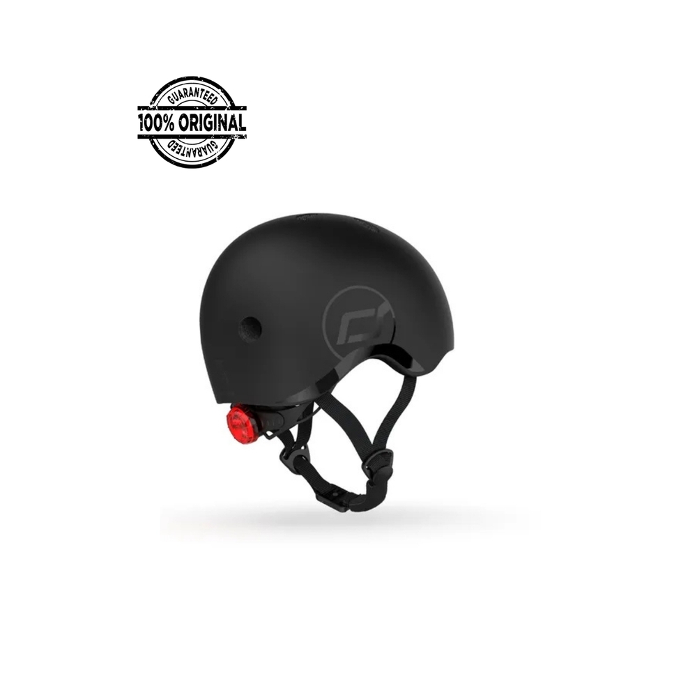 Scoot & Ride - Kid's Adjustable Safety Helmet - Black - S-M