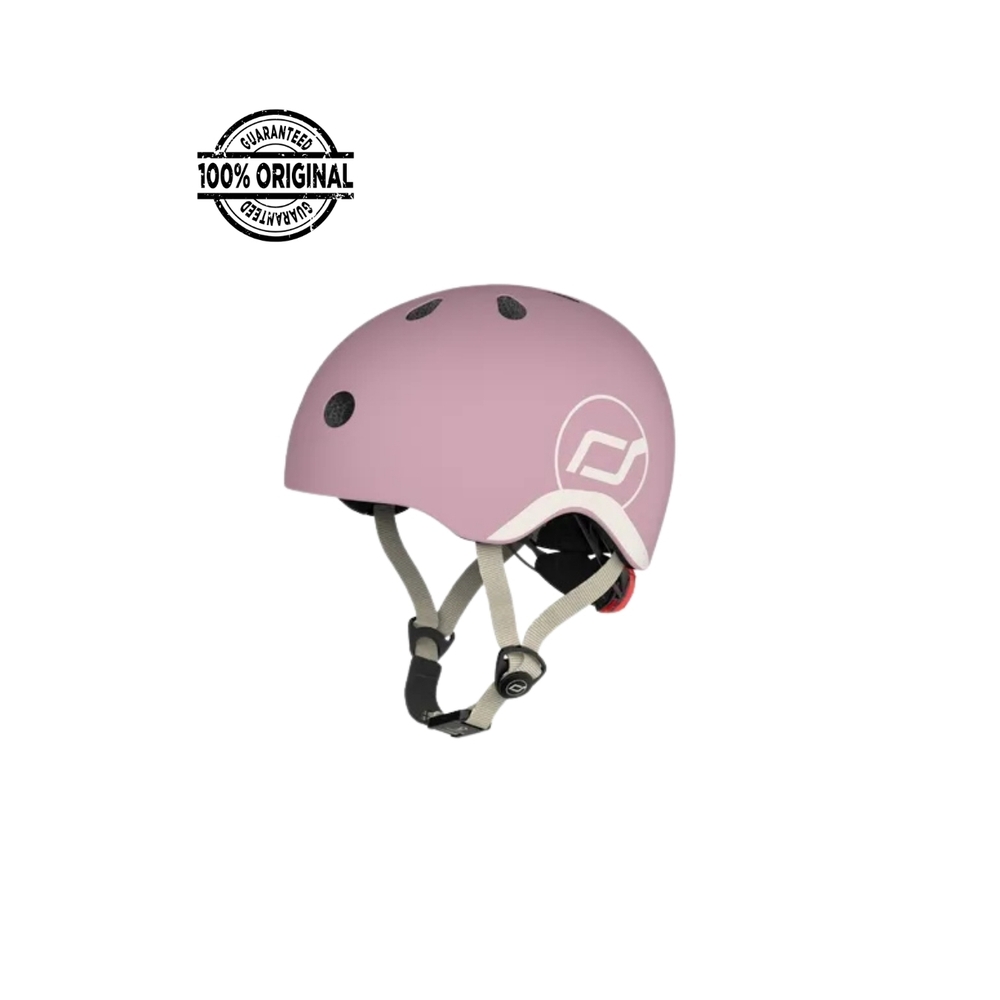 Scoot & Ride - Adjustable Baby Safety Helmet - Wildberry - XXS-S