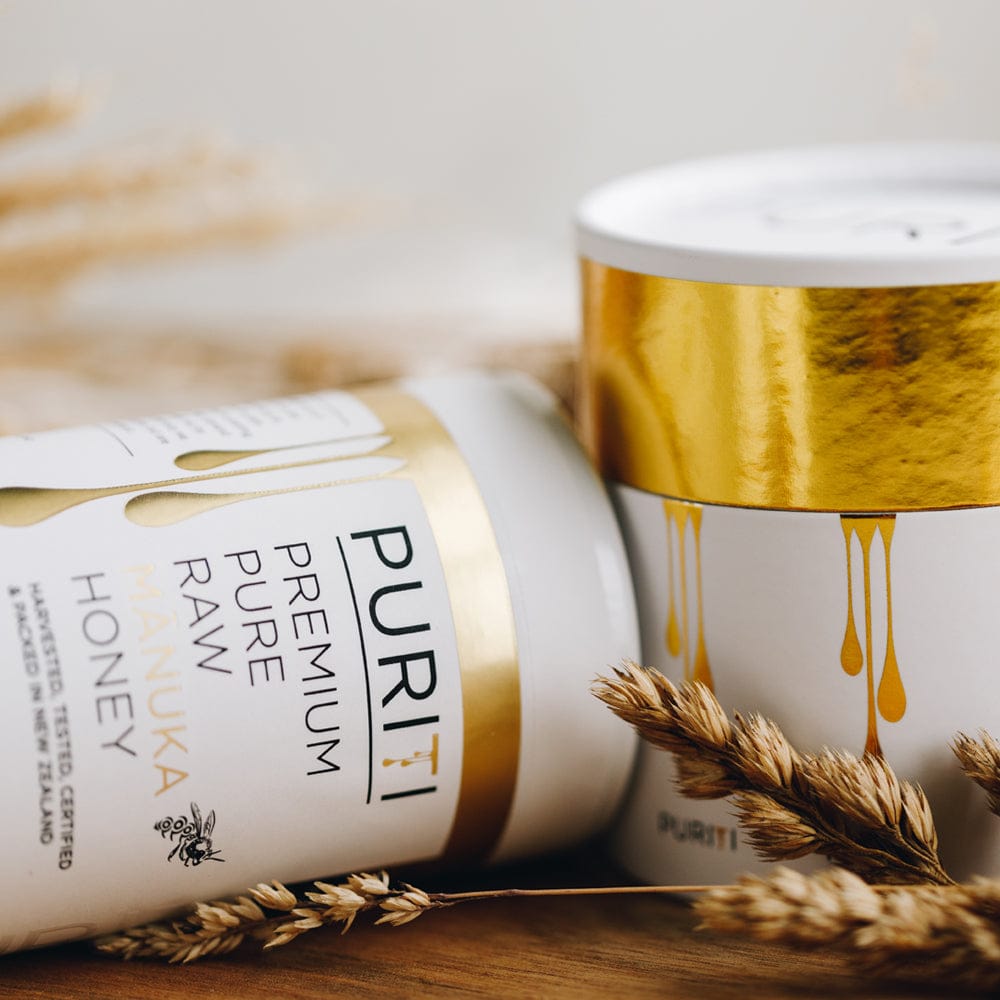 Puriti - Manuka Honey with UMF 15+ for Pure Raw Natural Wellness, 250 g