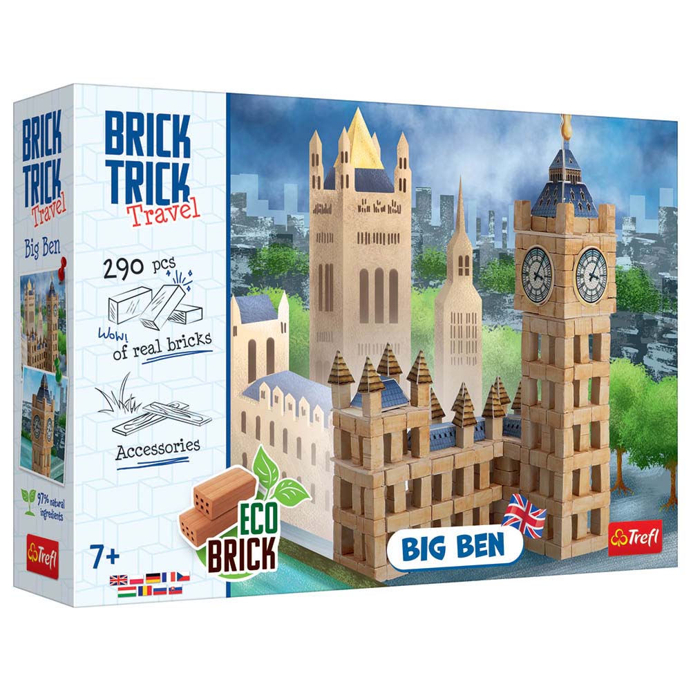 Bricks - Trick Travel Big Ben UK Kit - 290pcs