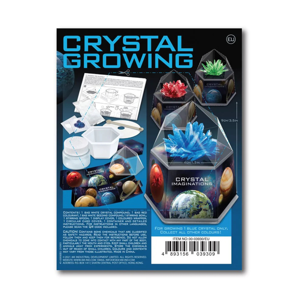 4M - Crystal Imaginations Blue Crystal Grow Kit