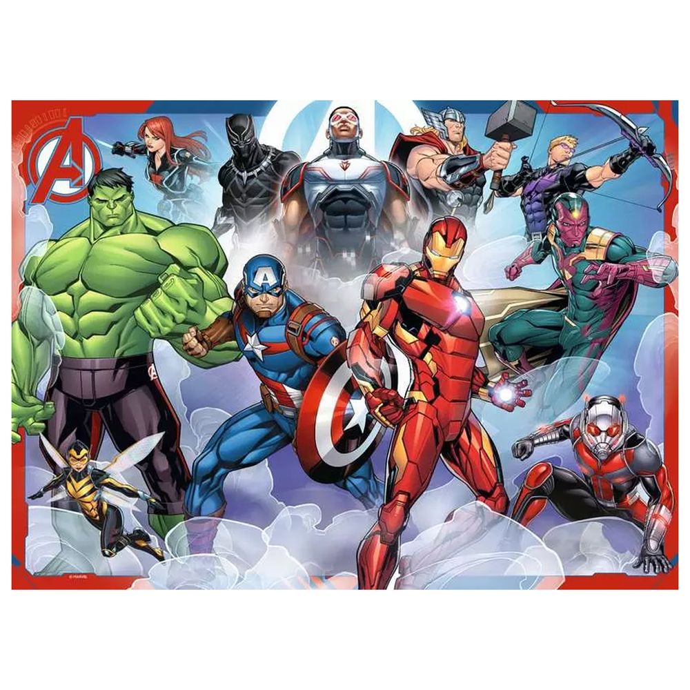 Ravensburger XXL Jigsaw Puzzle - Marvel Avengers - 100 Pcs