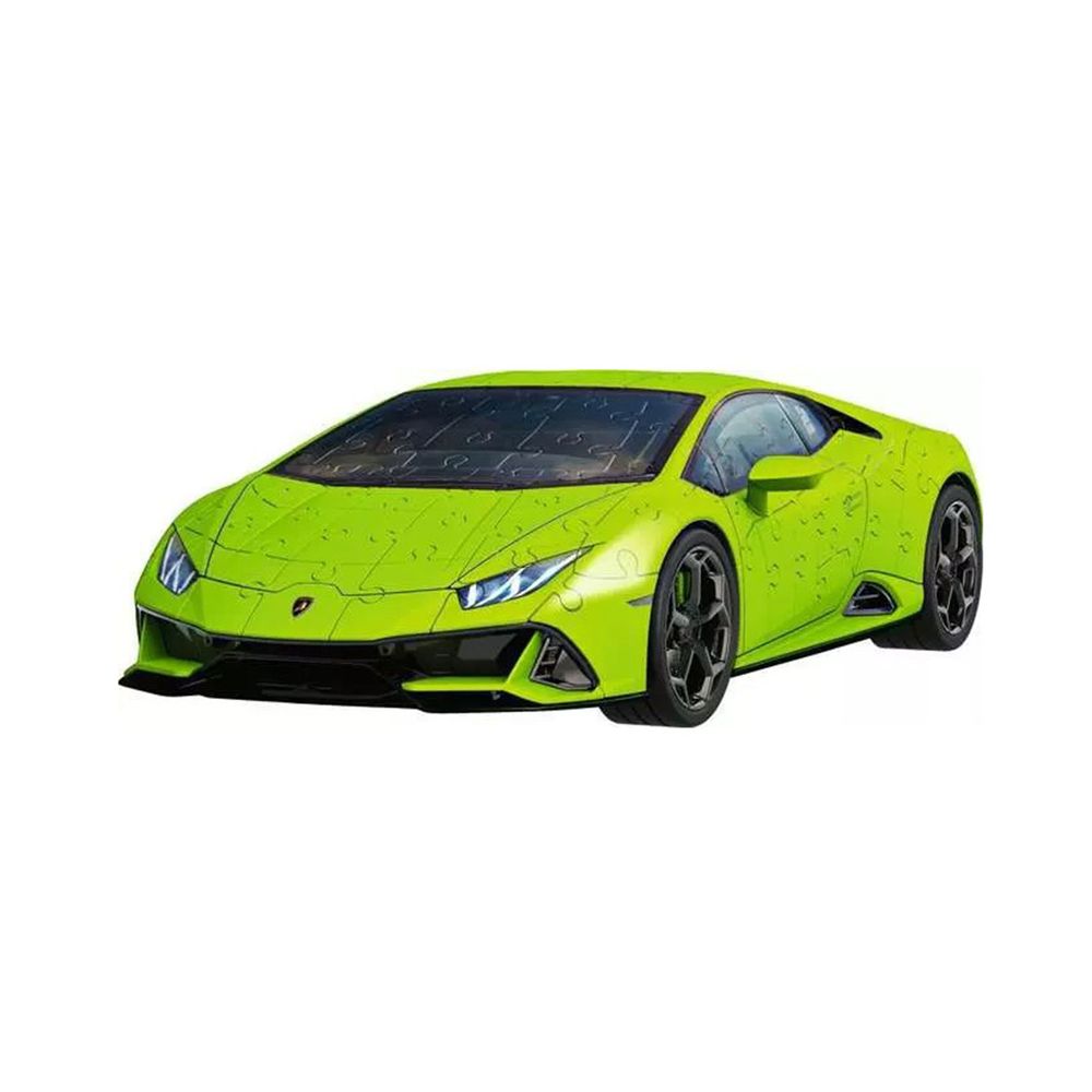 Ravensburger Lamborghini Huracan Evo Premium 3D Puzzle - Green - 156 Pcs