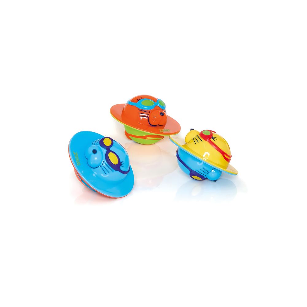 Zoggs - Seal Flips Swim Training Toy Set - Multicolor - 3 Pcs
