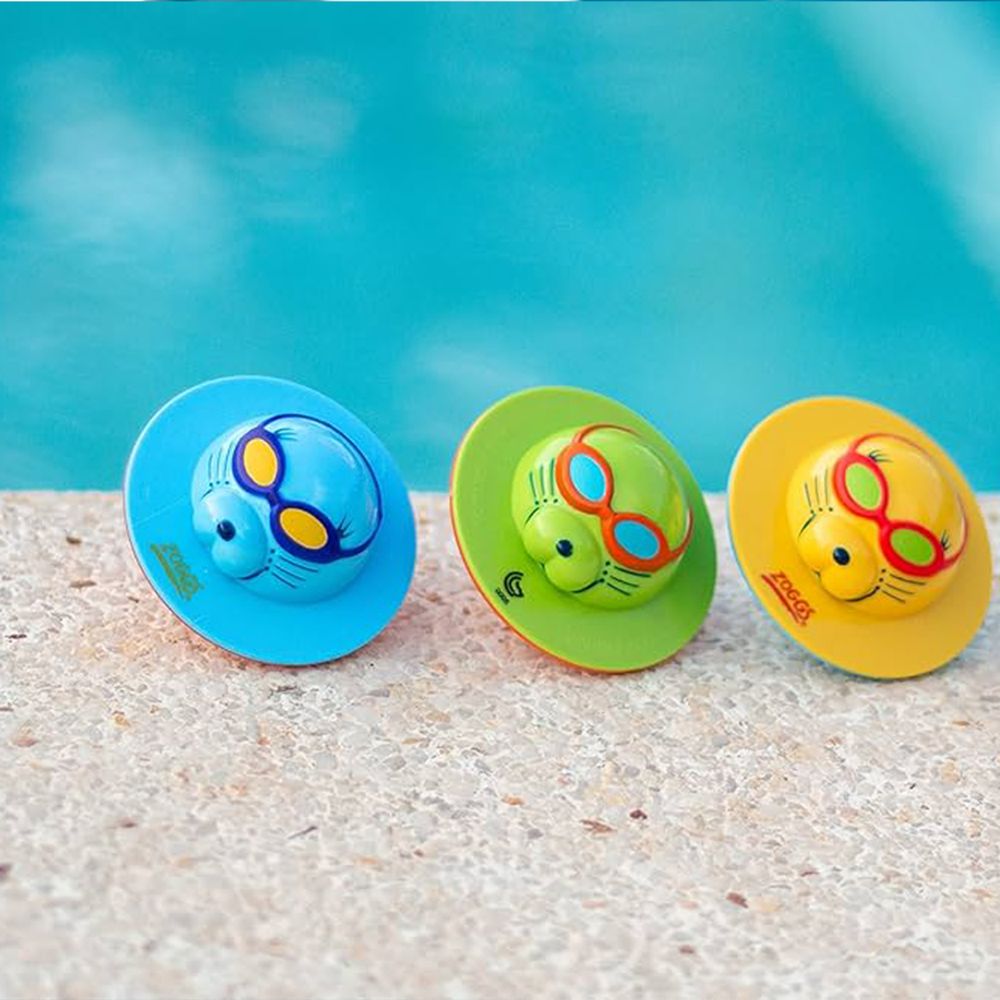 Zoggs - Seal Flips Swim Training Toy Set - Multicolor - 3 Pcs