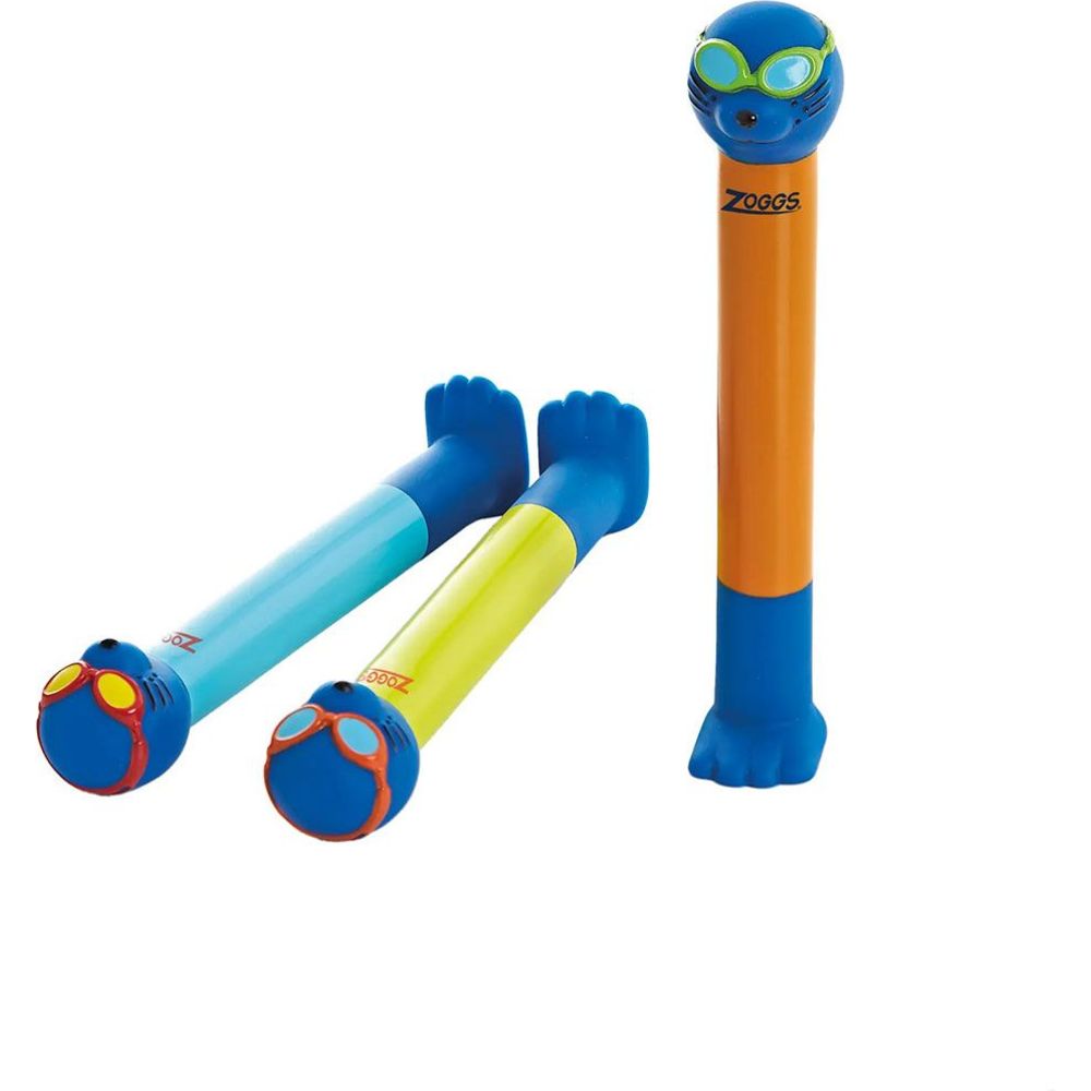 Zoggs Zoggy Depth Probe Dive Sticks - 3 Pc Set