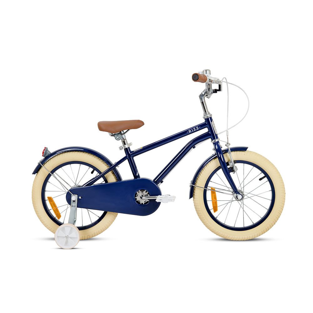 Rizz - Kids' Platinum Junior Bicycle With Training Wheels