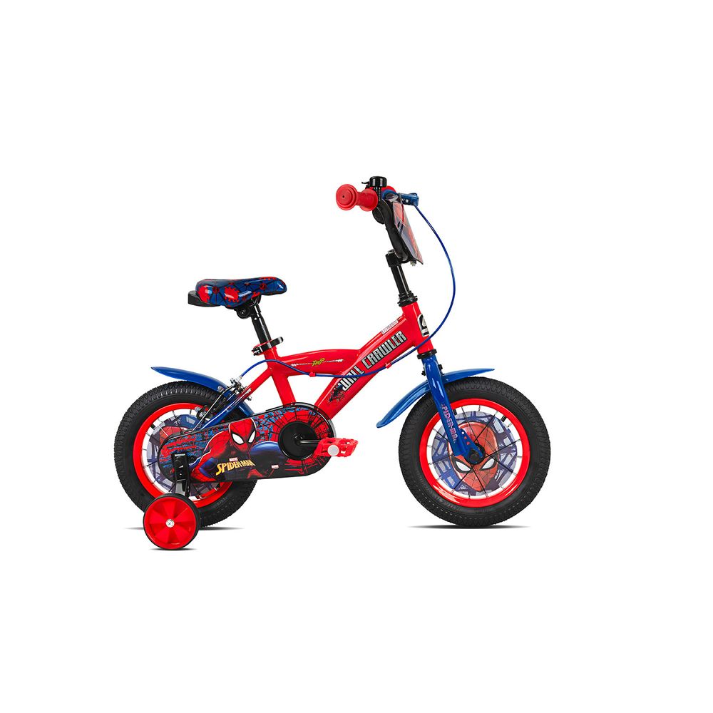 Spartan Marvel Spiderman Kids Bicycle - Red/Blue