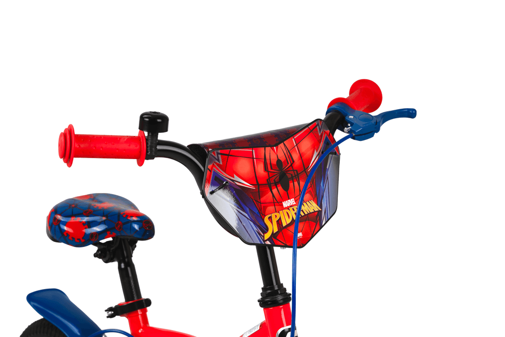 Spartan Marvel Spiderman Kids Bicycle - Red/Blue