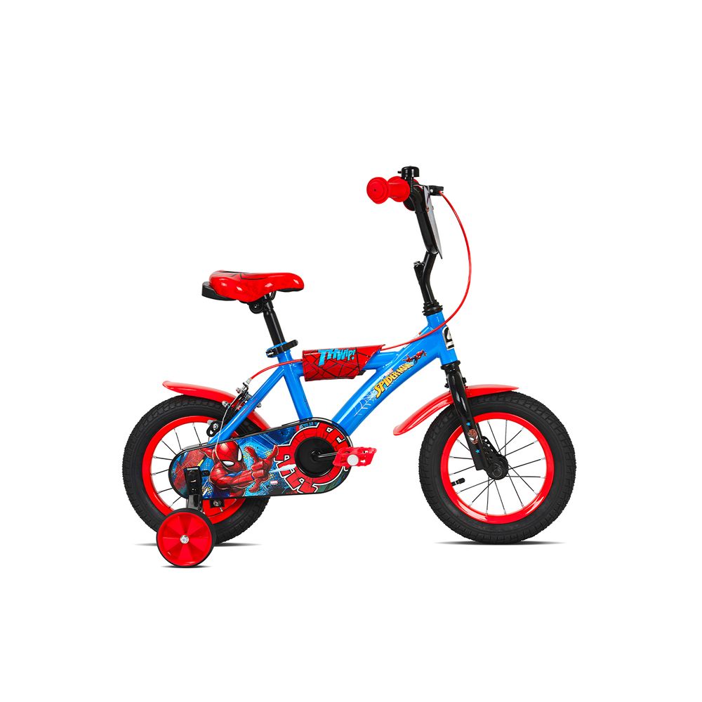 Spartan - Marvel Spiderman Kids Bicycle - Blue/Red