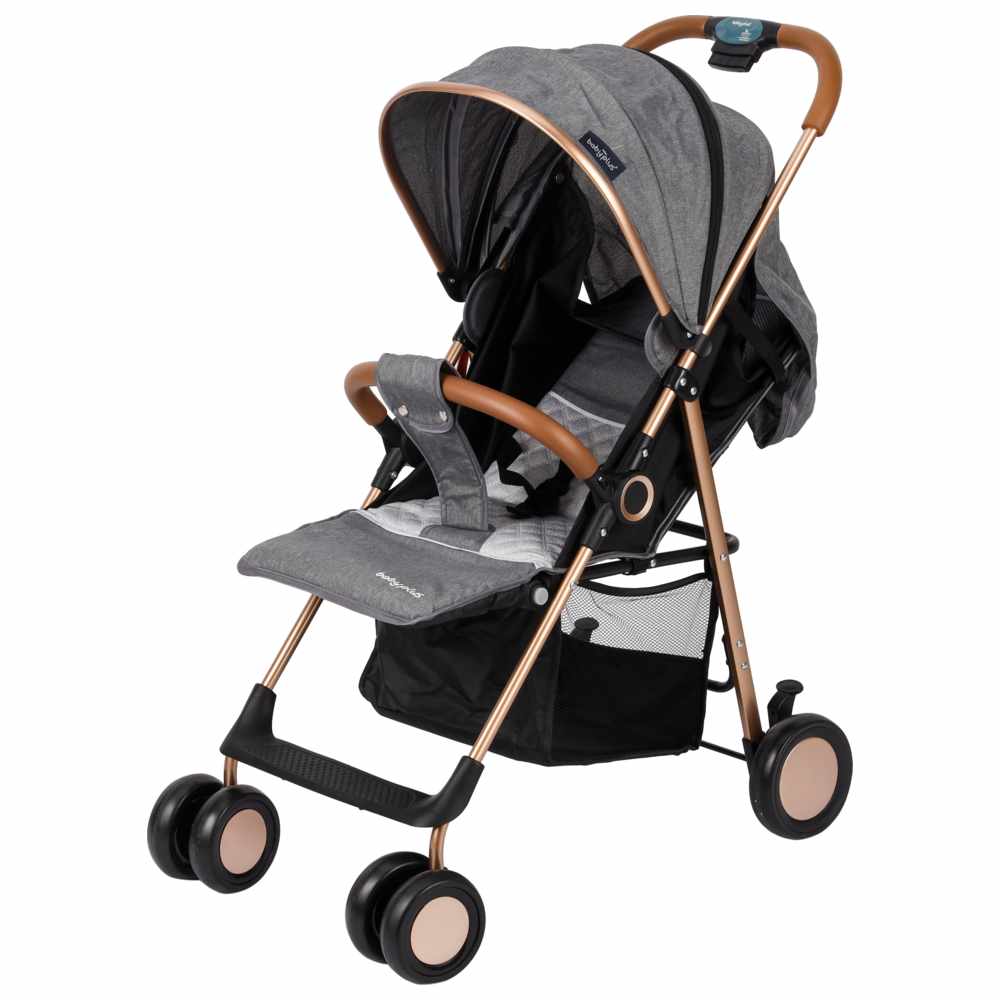 Baby Plus - Premium Lightweight Baby Stroller - Grey