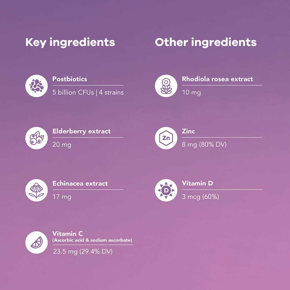 Nutrili - Immunity Shield Sugar Free Gummies - 90's