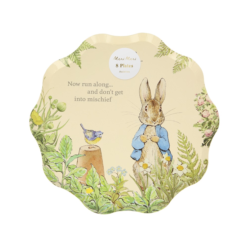 Meri Meri - Peter Rabbit In The Garden Side Plates
