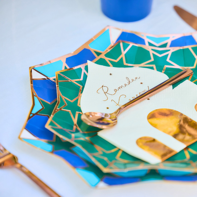 Party Camel - Meri Meri Ramadan Plates - Large - 8 Pcs