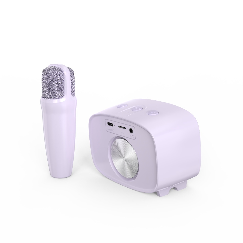 MyFirst - Kids Voice Portable Karaoke Machine With Wireless Mic - Purple