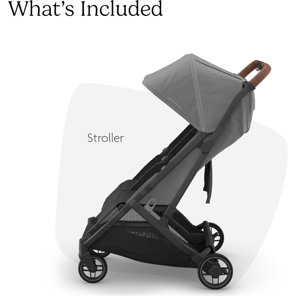 Uppababy - Minu Duo Double Stroller Greyson - Charcoal Melange