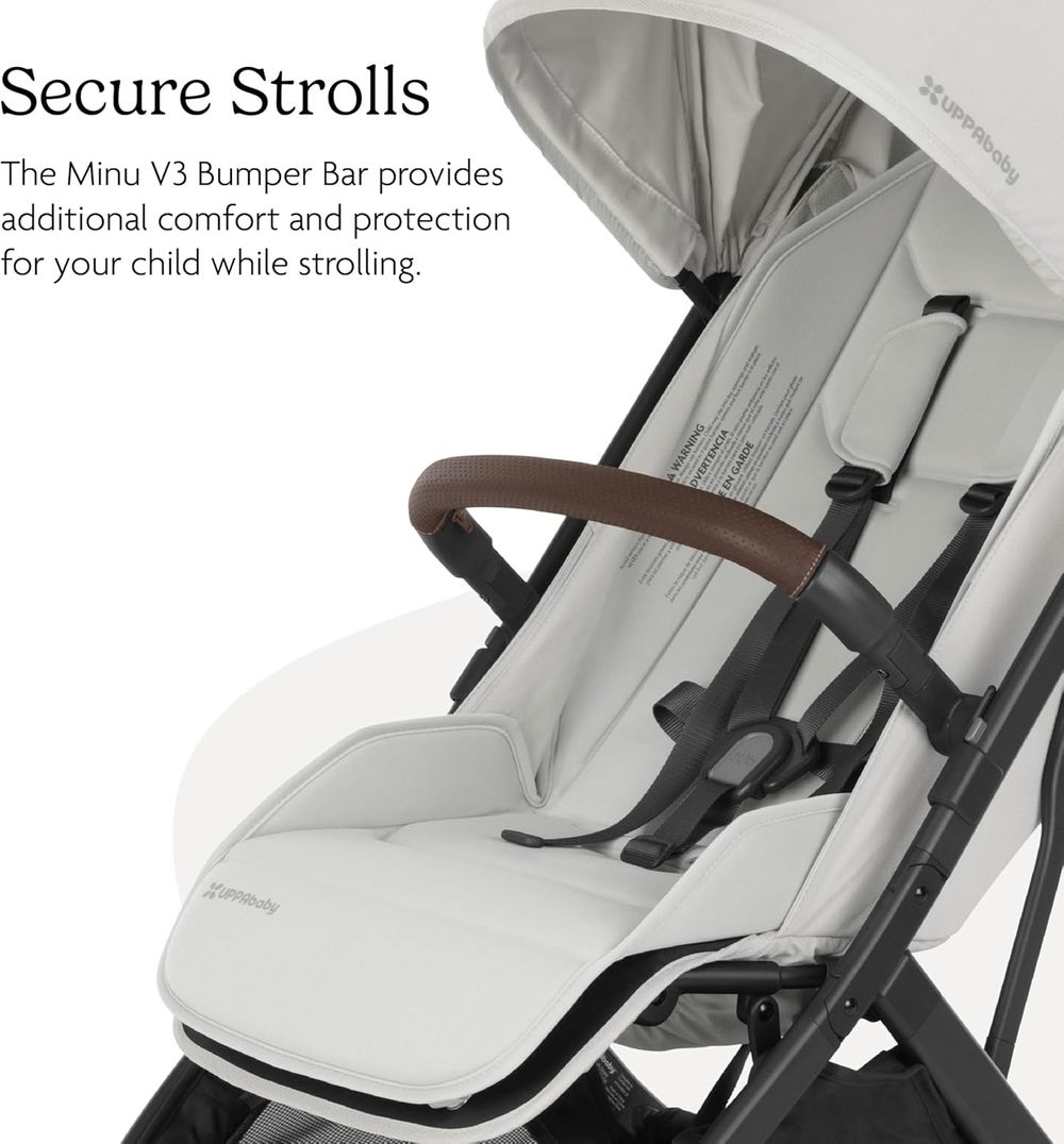 Uppababy - Replacement Bumper Bar For Minu V3 Stroller Only - Chestnut