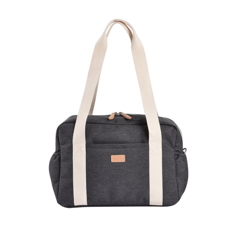 Beaba - Paris Diaper Bag - Dark Heather Grey