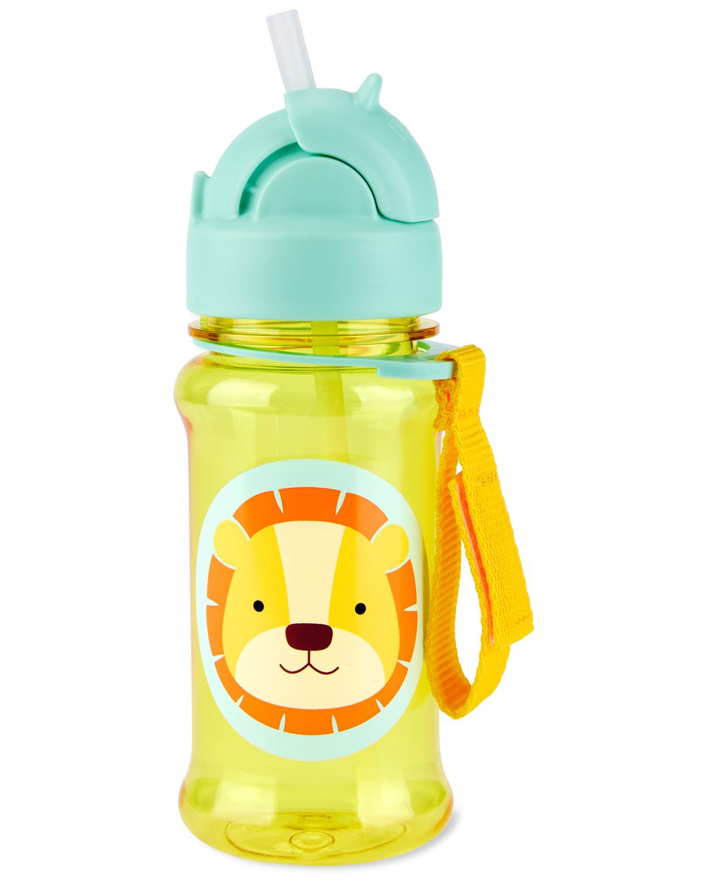 SkipHop - Zoo Tritan Straw Bottle - Lion - 355ml