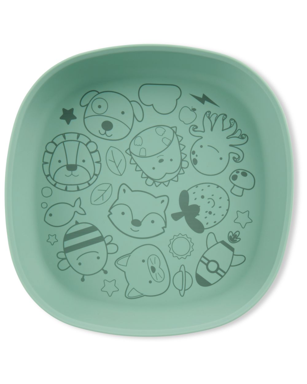 Skip Hop Squad Silicone Plate - Green