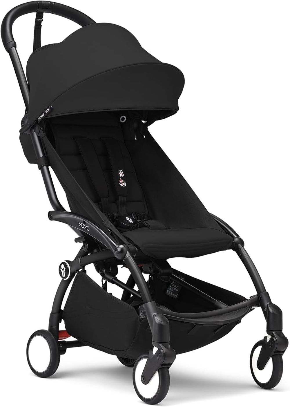 Stokke - Yoyo 3 Stroller with Black Frame And 6+ Color Pack Set