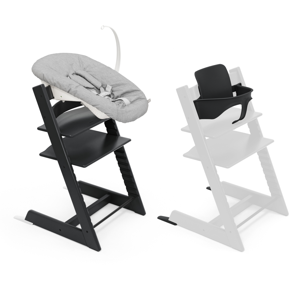 Stokke - Tripp Trapp Chair + Baby & Newborn Set Bundle
