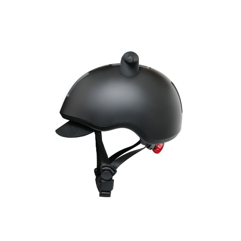 Doona - Liki Kids Bike Helmet With Silicon Horns - Black