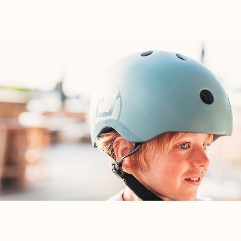 Scoot & Ride - Adjustable Baby Safety Helmet - Wildberry - XXS-S