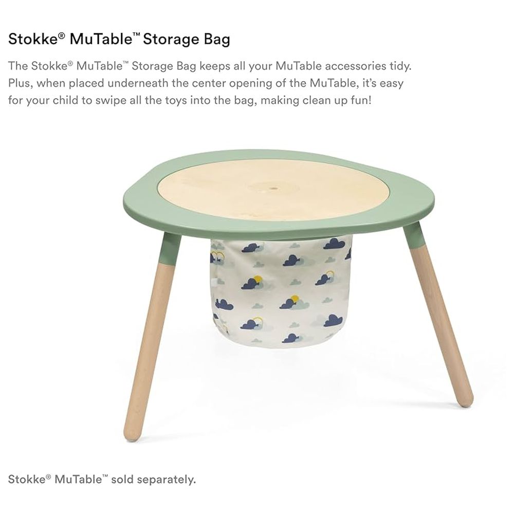 Stokke - V2 Mutable Toy Storage Bag - Natural