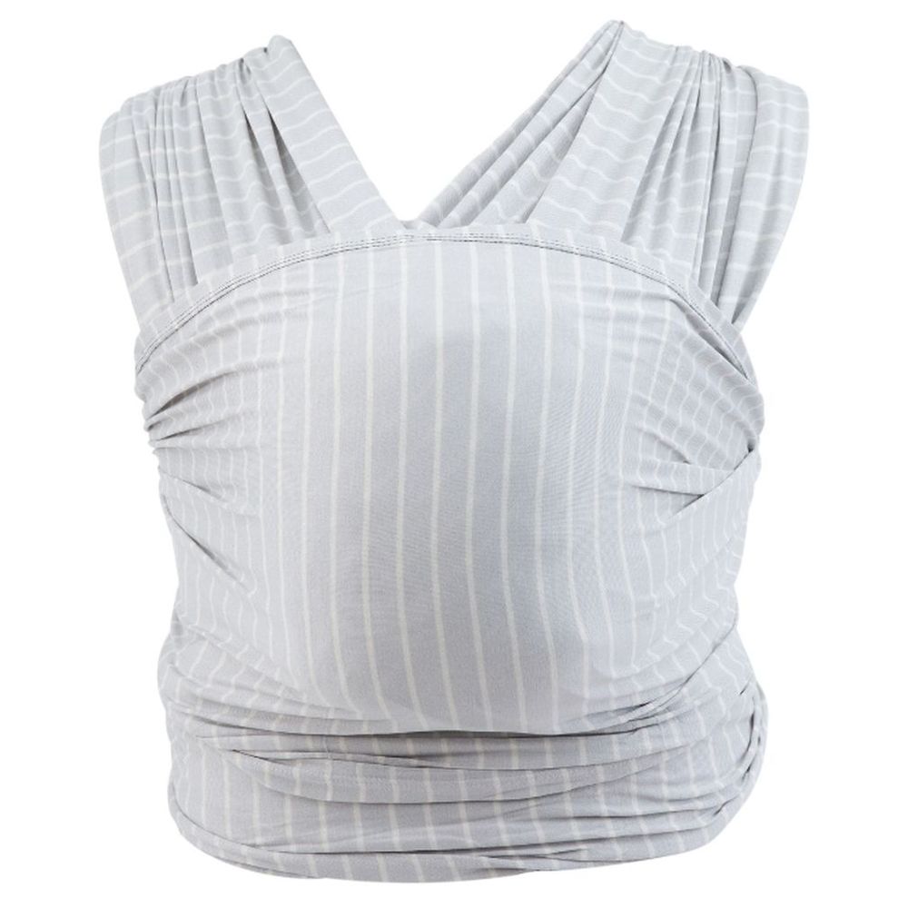 Ergobaby Aura Knit Stripes Baby Wrap - Grey