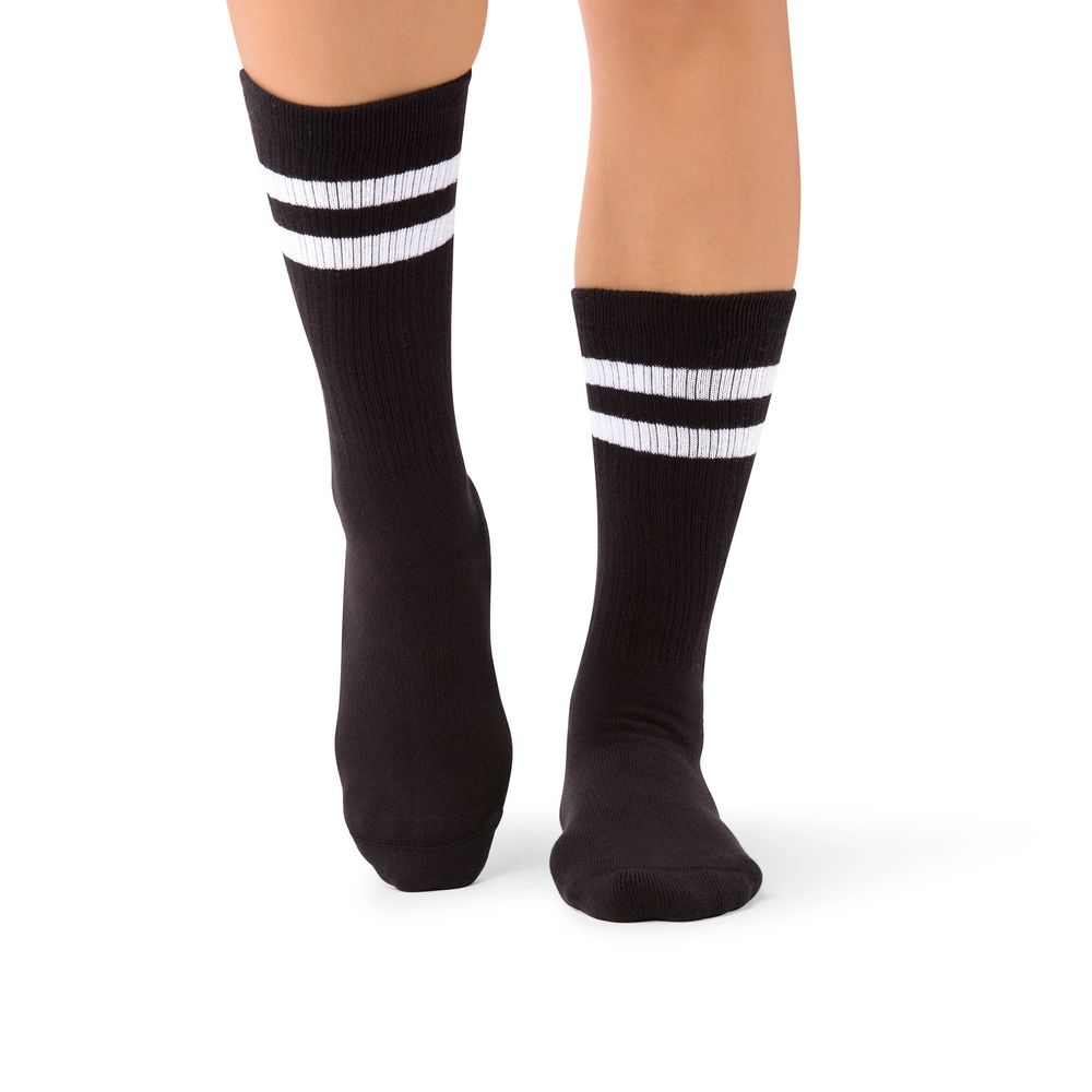 Satori Athletica - Mio Crew Length Grip Socks - Midnight