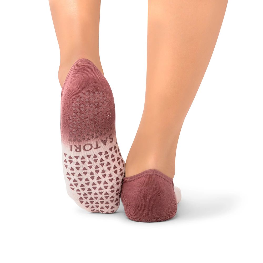Satori Athletica - Naomi Grip Socks - Acai Berry Ombre
