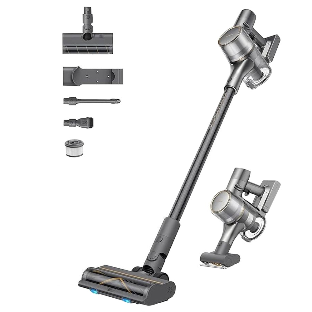 Dreame - Cordless Vacuum Cleaner With Dual Brush Head R20 - Black