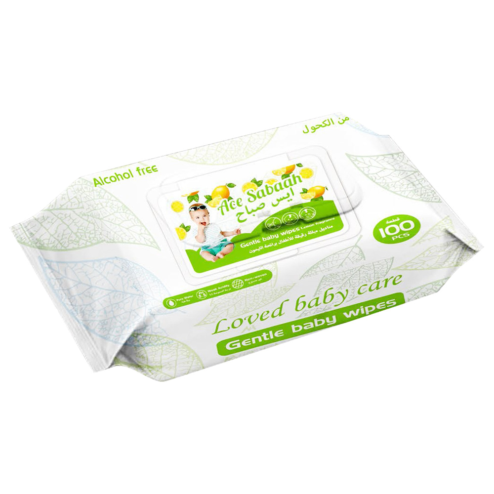 Ace Sabaah - Baby Wipes - Lemon – Pack of 12