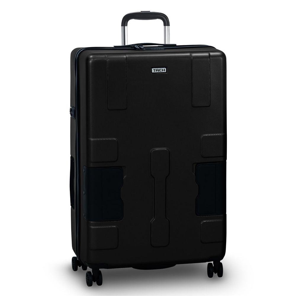 TACH Luggage - Connectable Luggage Bag With Hard Shell - Large - 28 Inch - Black