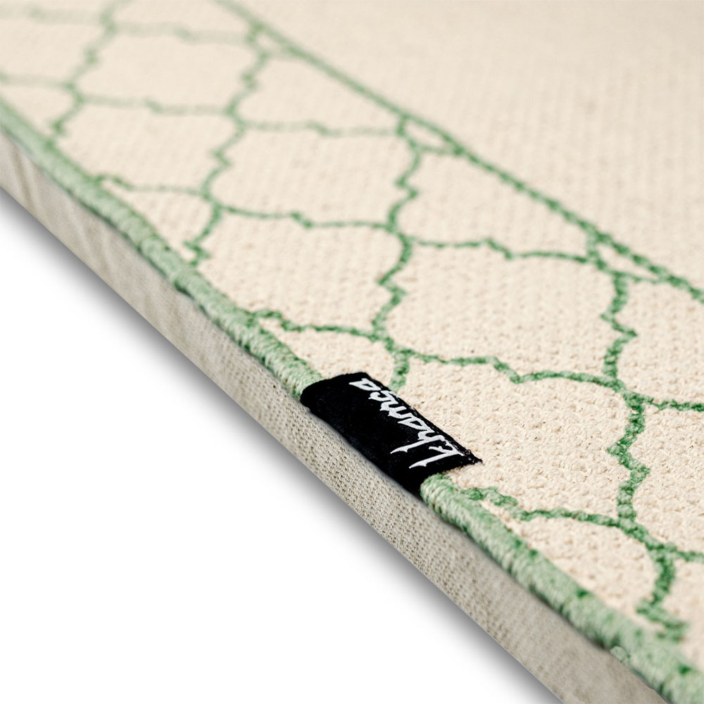 Khamsa Akhdar Prayer Mat With Added Foam Padding For Children - Green